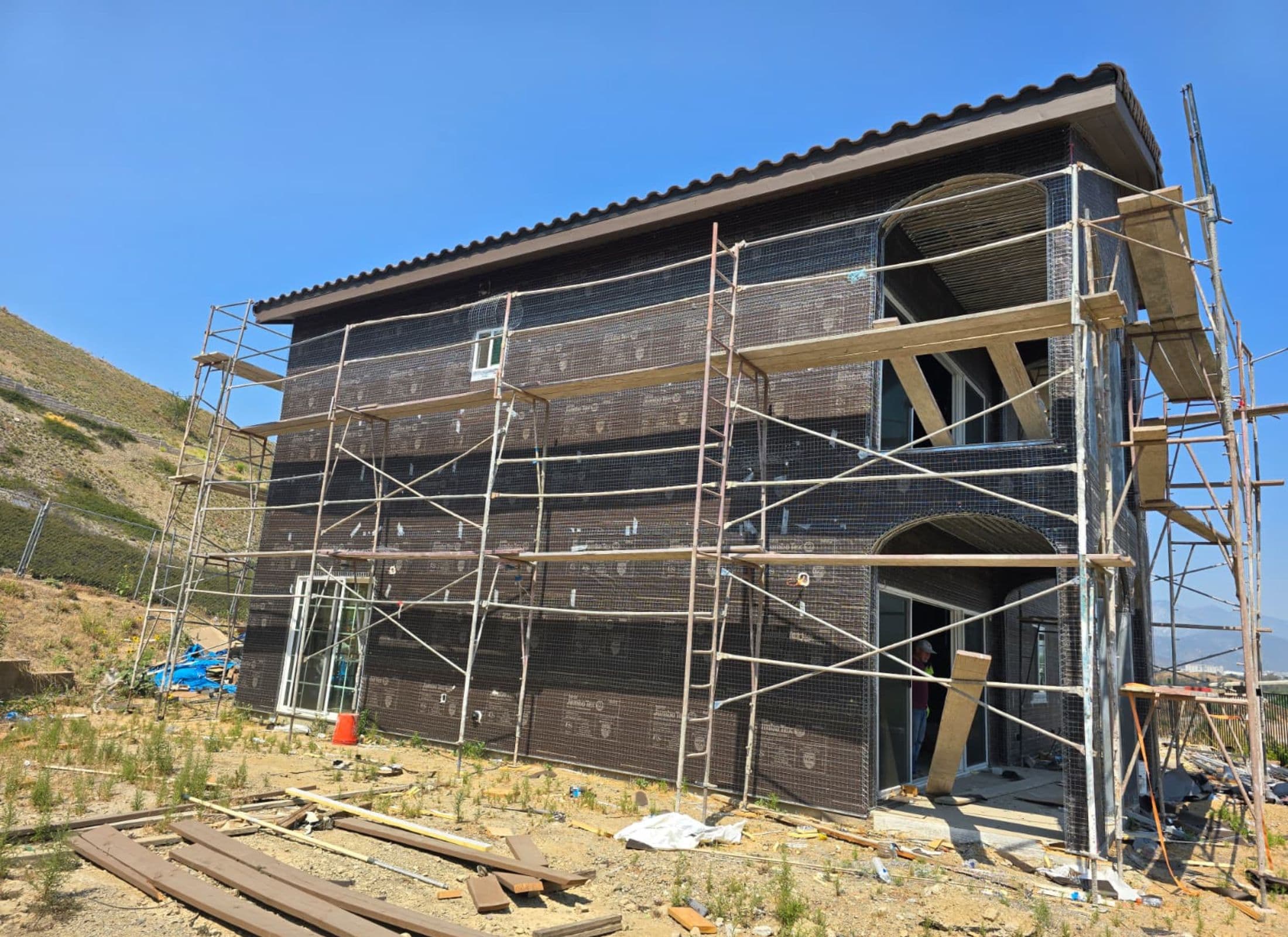 Finished BCL Plastering project
